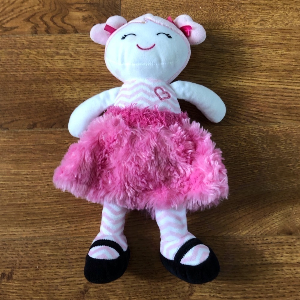 Pink & White My First Doll Lovey